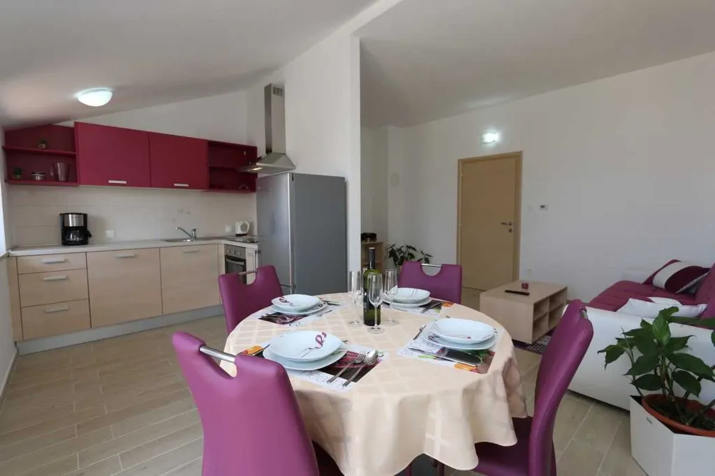 Apartment in Soline Island Krk for Up to 5