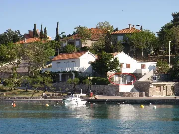 Apartment with Sea View Terrace in Silo, Krk