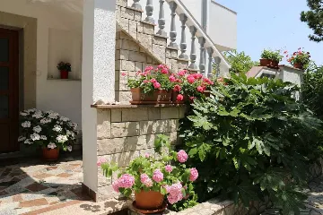 Family Apartment in Šilo with Private Balcony