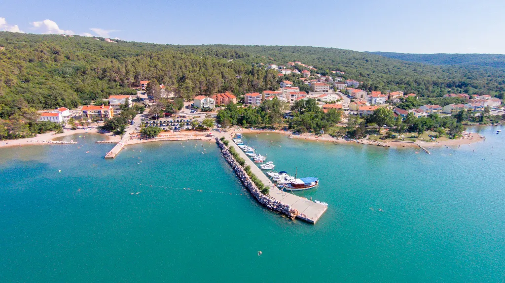 Apartment in Dobrinj (Soline) for up to 4