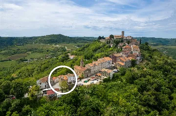 Motovun Old Town 2-Bedroom House for Up to 6