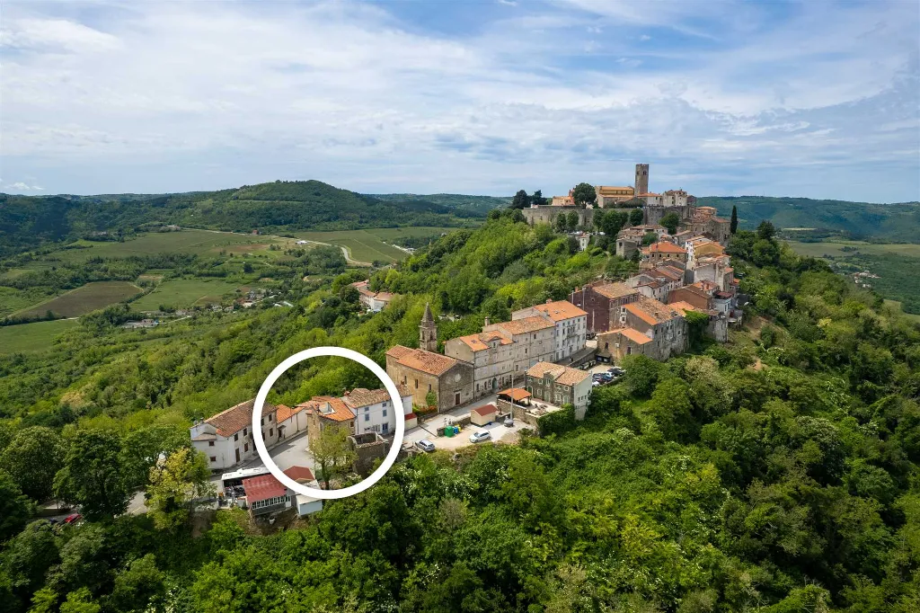 Motovun Old Town 2-Bedroom House for Up to 6