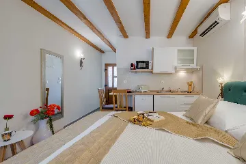 Split Studio for 2 Guests with Private Terrace