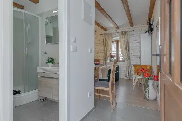 Split Studio for 2 Guests with Private Terrace