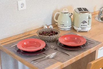 Split Studio for 2 Guests with Private Terrace