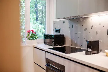 Split 1-Bedroom Apartment for 3 Guests