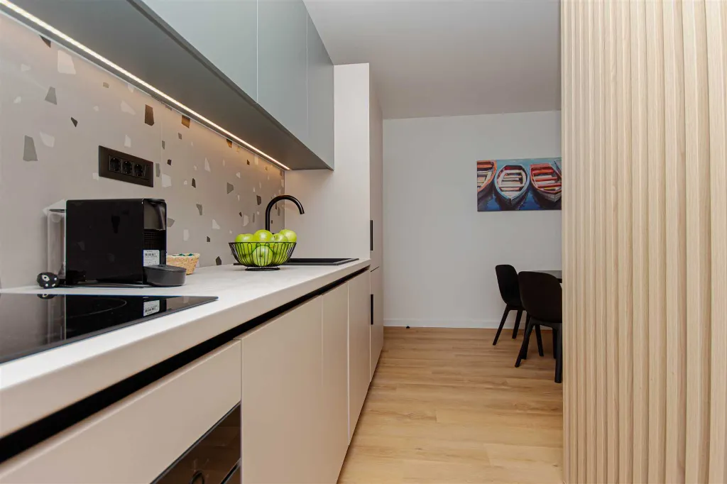 Split 1-Bedroom Apartment for 3 Guests