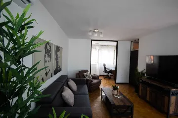 Split 3-Bedroom Apartment with City-View Balcony