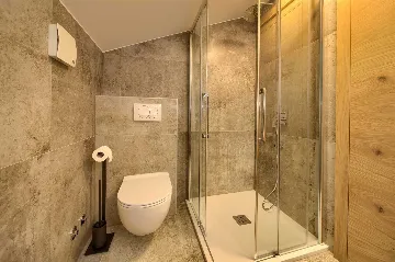 Double Room in Cres with Side Sea View