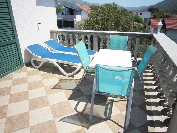Grebaštica 1-Bedroom Apartment with Sea-View Terrace