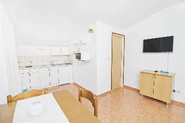 Apartment with Terrace and Sea View in Jezera