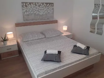 Sea-Front Room with Shared Terrace in Vodice