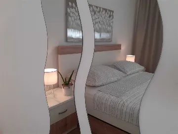 Sea-Front Room with Shared Terrace in Vodice