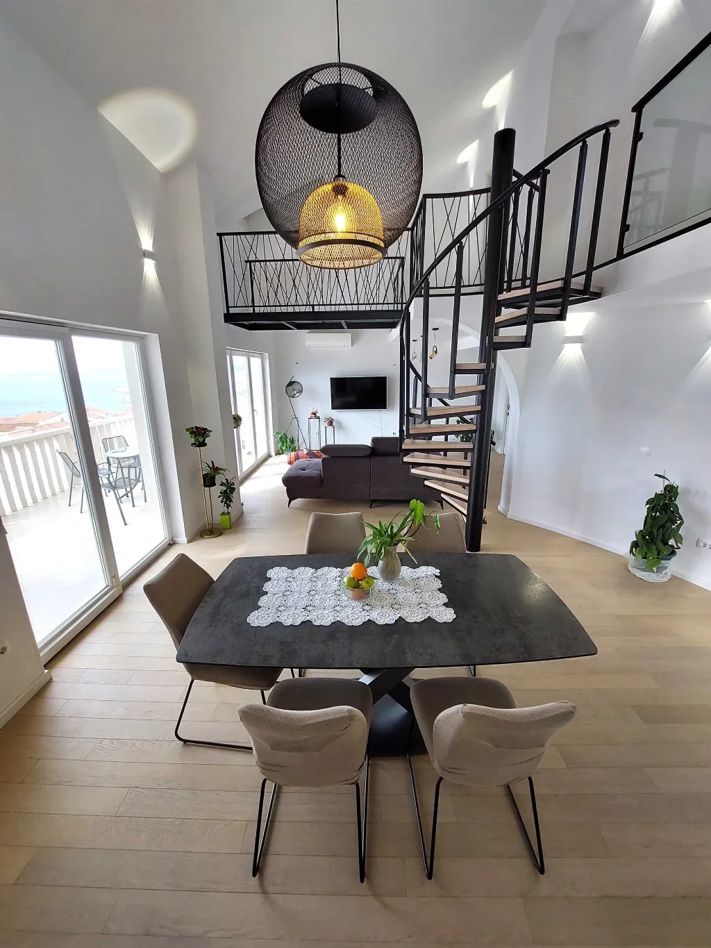 Duplex Penthouse Apartment in Primošten for 4