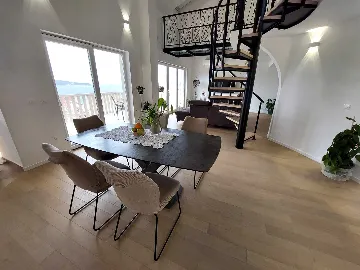 Duplex Penthouse Apartment in Primošten for 4