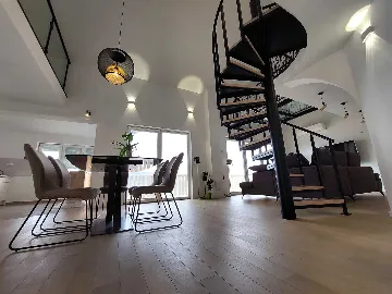 Duplex Penthouse Apartment in Primošten for 4