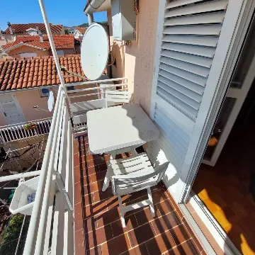 Vodice Studio Apartment with Balcony for 2 Guests