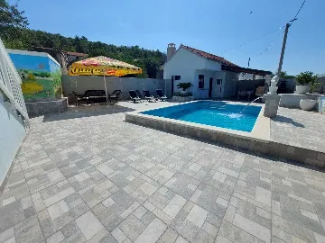 Primošten Burnji Holiday House for Up to 8 Guests