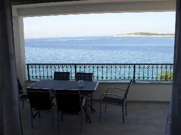 Primošten Apartment with Sea View, 20 m to Beach