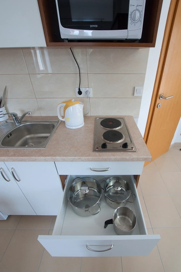 Vodice Apartment for 3 Guests near Pebble Beach