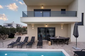 4-Bed Holiday House with Private Pool in Vodice