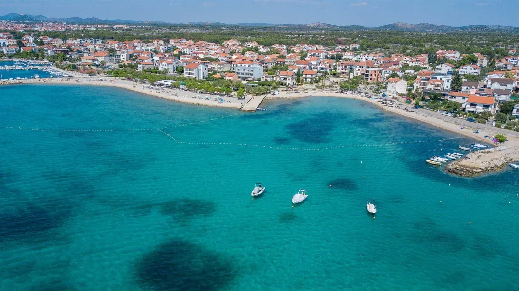 Three-Bedroom Sea View Apartment in Vodice