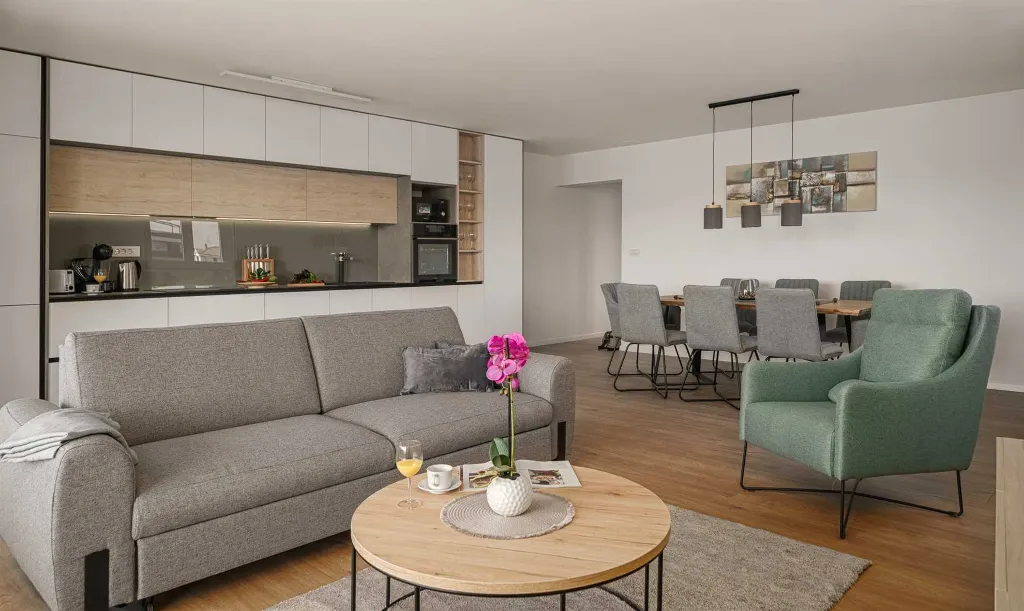 Three-Bedroom Sea View Apartment in Vodice