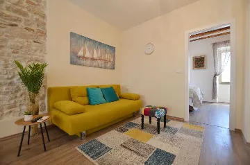 1-Bedroom Apartment in Rovinj for Up to 3 Guests
