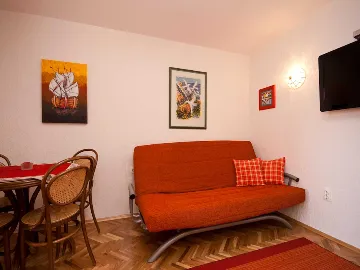 1-Bedroom Apartment in Baška for Up to 3 Guests