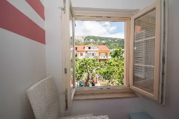 Air-conditioned Room in Baska for up to 3 Guests