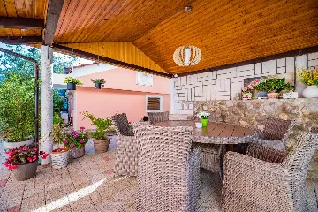 Air-conditioned Room in Baska for up to 3 Guests