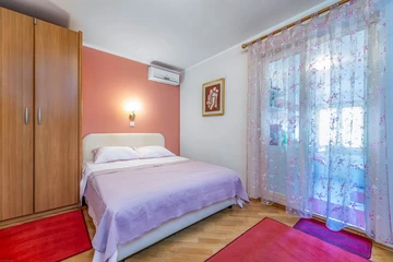 Air-conditioned Room in Baska for up to 3 Guests