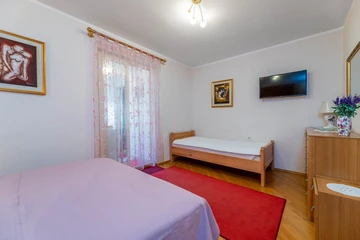 Air-conditioned Room in Baska for up to 3 Guests