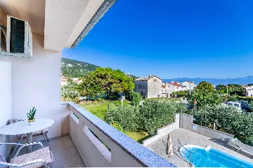 1-Bedroom Apartment in Baška with Outdoor Pool