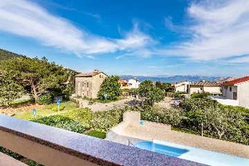 1-Bedroom Apartment in Baška with Outdoor Pool