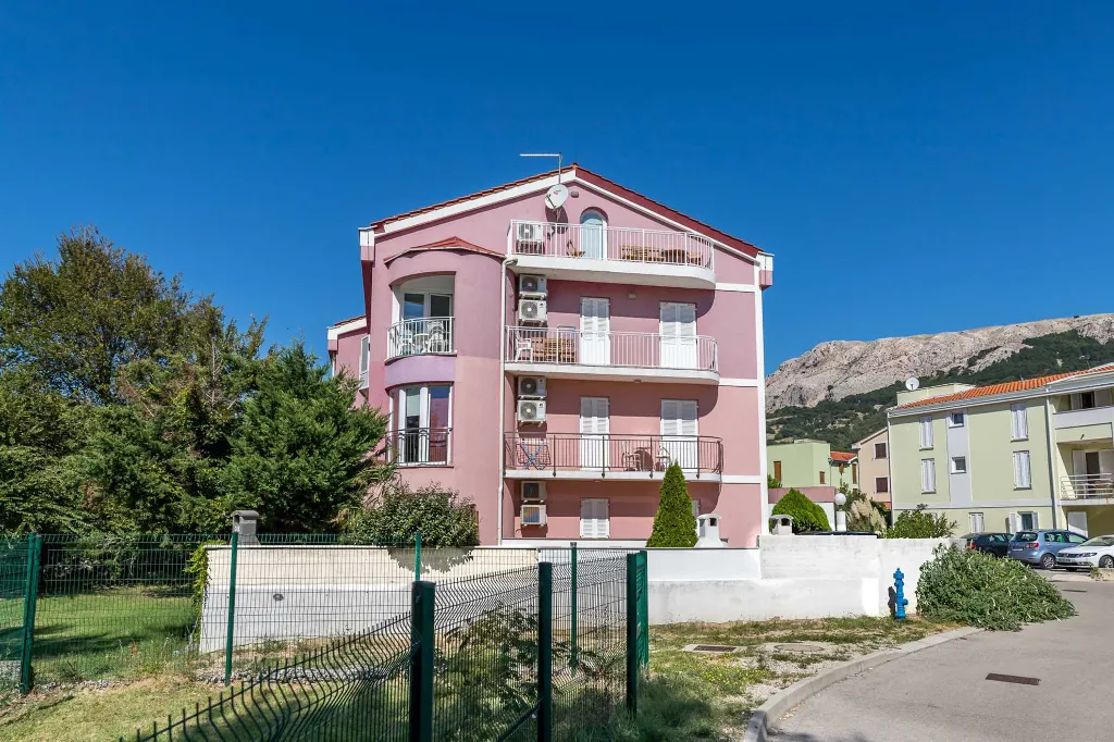 Baška Apartment with Air Conditioning (4–6 Guests)