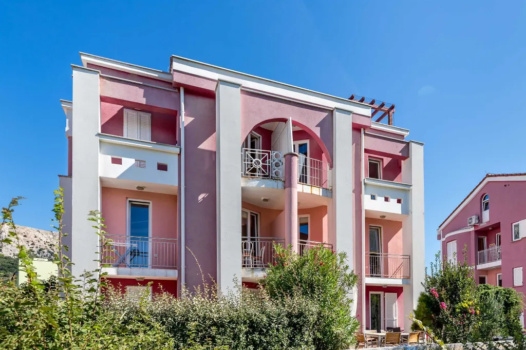 Baška Apartment for 4–6 Guests with Wi‑Fi