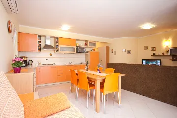 Baška Apartment for 6 Guests with Terrace & BBQ