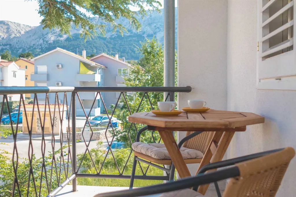1-Bedroom Apartment in Baška for 2 Guests