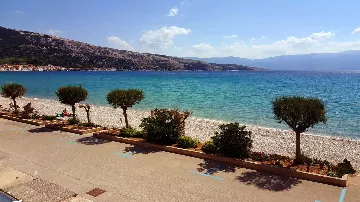 Studio in Baška with Sea-View Terrace