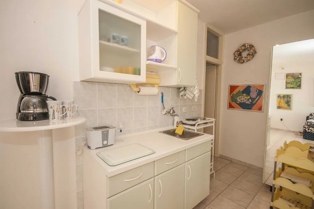 Studio in Baška with Sea-View Terrace