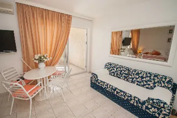 Studio in Baška with Sea-View Terrace