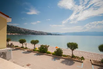 Studio in Baška with Sea-View Terrace