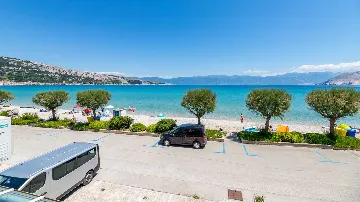 Studio in Baška with Sea-View Terrace