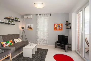1-Bedroom Apartment in Baška with Parking