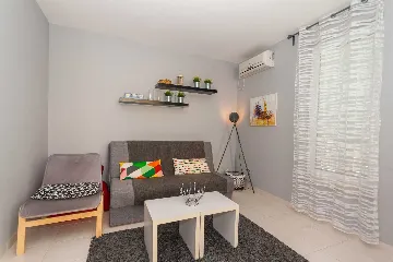 1-Bedroom Apartment in Baška with Parking