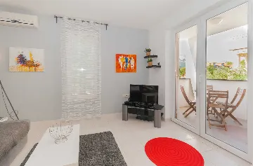 1-Bedroom Apartment in Baška with Parking