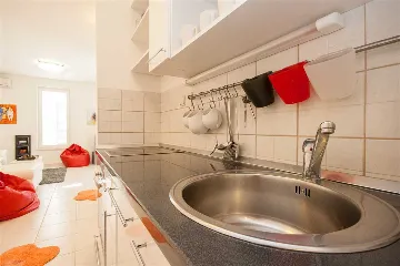 1-Bedroom Apartment in Baška with Parking