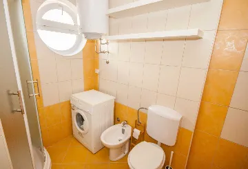 1-Bedroom Apartment in Baška with Parking