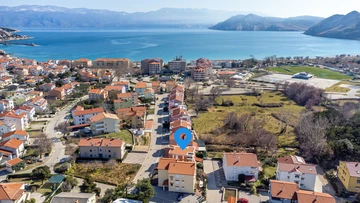 1-Bedroom Apartment in Baška with Parking